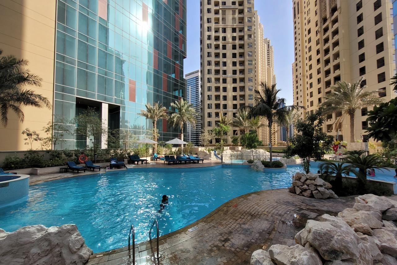 Blue Beach Tower The Walk Jbr Dubai Luaran gambar